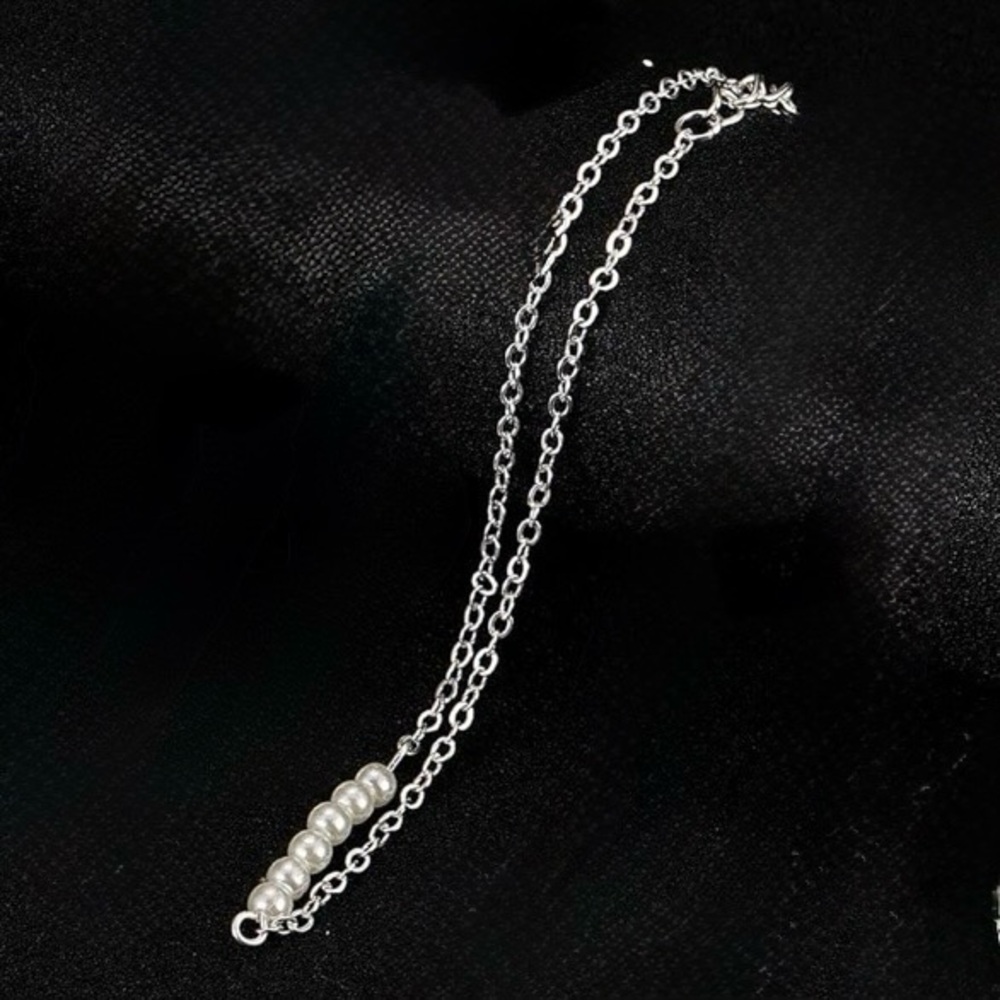 Silver Chain Anklet/Bracelet Charm Gift Beach
Adjustable Boho Dainty
